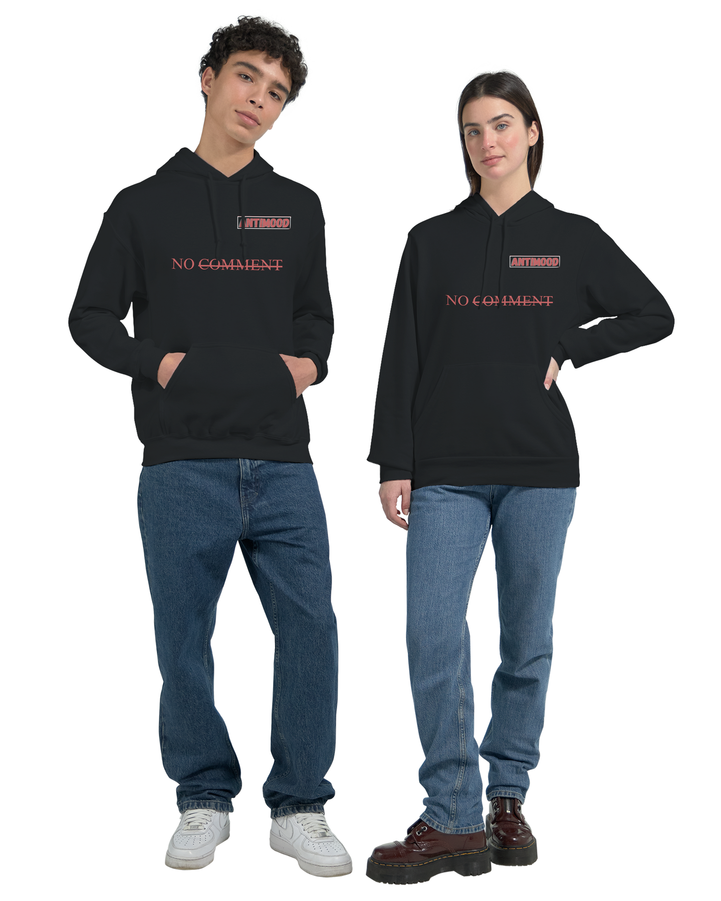 Felpa "N̶O̶ ̶C̶O̶M̶M̶E̶N̶T̶"