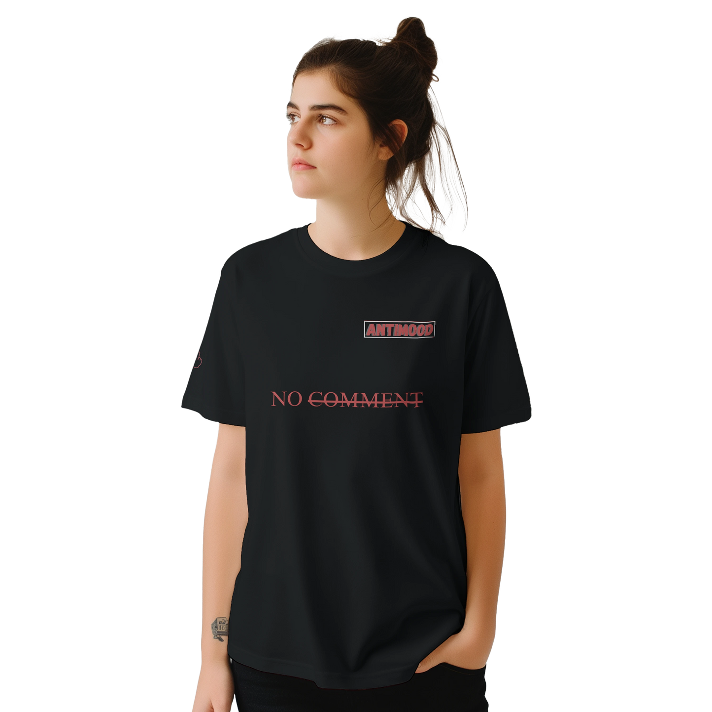 T-shirt  "N̶O̶ ̶C̶O̶M̶M̶E̶N̶T̶"